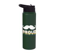 barba CSD tolerancia libertad amor respeto orgullo LBGTQ+ Stainless Steel Insulated Water Bottle