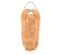 Barba de Halloween, facial con bigotes falsos, bigote facial divertido, accesorios de disfraz de Halloween, juego de rol, actuaciones escénicas, Marrón, Refer to description