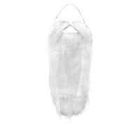 Barba de Halloween - Falsa barba de fiesta de disfraz, cosplay de vello facial | Suministros realistas y divertidos para fiestas de disfraces, accesorios para Halloween, Navidad, mascarada y