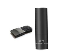 Barba Sombra en polvo en espesamiento de la barba Polvo de relleno de barba Cifrado Cifrado Palabra de raíz a prueba de manchas Relleno de modelado de barba para adelgazar marrón oscuro