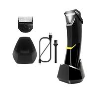 Barba Trimmer Shaver USB Recargable Maquinilla de Afeitar Eléctrica para Hombres Trimmer para Barba Cabeza Cuerpo y Cara