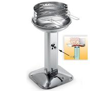 BARBACOA A CARBÓN CARBONELLA VENUS 480 PRO SYSTEM Ø cm. 44 - H89 CM OMPAGRILL