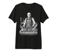 Barbacoa a la Parrilla John Quincy Adams Camiseta Premium