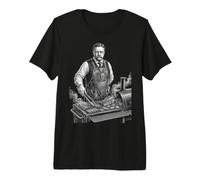 Barbacoa a la Parrilla Theodore Roosevelt Camiseta Premium