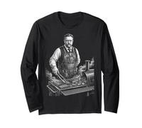 Barbacoa a la Parrilla Theodore Roosevelt Manga Larga