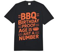 Barbacoa Birthday Proof Age is Just a Number Fiesta de Barbacoa Comfort Colors Adult Heavyweight T-Shirt