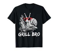 Barbacoa Bro Caracol BBQ Snail Griller Divertido Diseño Camiseta