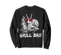 Barbacoa Bro Caracol BBQ Snail Griller Divertido Diseño Sudadera