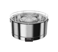 Barbacoa Carbón vegetal Feuerdesign Mayon 33 cm Acero inoxidable