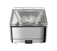 Barbacoa Carbón vegetal Feuerdesign Teide 34 cm Acero inoxidable