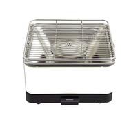 Barbacoa Carbón vegetal Feuerdesign Teide 34 cm Blanco
