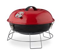 Barbacoa carbon vegetal parrilla de camping 2,2 kg fácil limpieza asador redondo