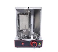 Barbacoa de 2000 W infrarrojos, parrilla de mesa para interior y exterior | 0-300 °C regulable sin niveles, calefacción LPG/infrarrojos, capacidad de carga de 10 kg, bandeja de recogida para grasa