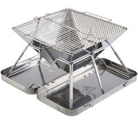 Barbacoa de carbón 39 x 38,5 x 21,6 cm eldfell groenberg