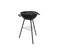 Barbacoa de carbón, ø39cm negro - 69x49x46 cm
