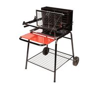 Barbacoa de carbón con hogar vertical raymond