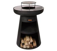 Barbacoa de carbón EFP55RB (Diámetro de la superficie de la parrilla: 60 cm, Negro)