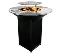 Barbacoa de carbón EFP56B (Diámetro de la superficie de la parrilla: 98 cm, Negro)