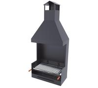 Barbacoa de carbón o madera bea b8c recomendado para de 6 a 10 personas