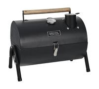 Barbacoa de carbón portátil "capitán" - 42 x 27 x 43 cm - negro