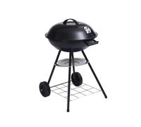Barbacoa de Carbón Portátil Dakota | Parrilla Redonda Estilo Kettle | Exteriores, Jardín y Camping | Parrilla de Ø 45 cm