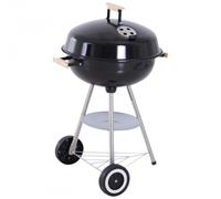 Outsunny Barbacoa Portátil Circular de Carbón