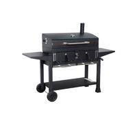 Barbacoa de carbón xl negro - 160x107.5x141 cm