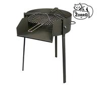 Barbacoa de Carvão Imex El Zorro con Soporte Sartén - ø50cm