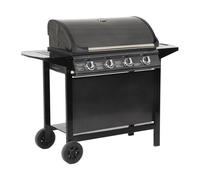 Barbacoa de gas reno - 4 quemadores con termómetro 14kw