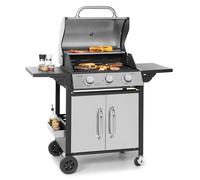 Barbacoa de gas Tomahawk 3 x 3,6 kW quemador 60 x 43,5 cm acero inoxidable