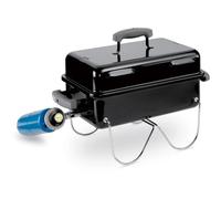 Barbacoa de gas WEBER Go-Anywhere portátil parrilla rectangular 2100 W negro