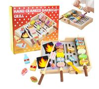 Barbacoa del Juguete Set de Juego Interactivo con Simulación Realista