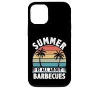 Barbacoa Divertida de Verano para barbacoas en el Patio Trasero Carcasa para iPhone 12/12 Pro