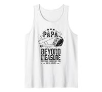 Barbacoa Divertida para Marido de Papa Beyond Measure Camiseta sin Mangas