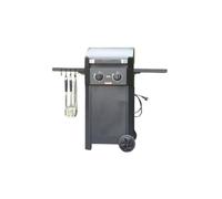 Barbacoa Eléctrica BARBECOOK E-Luca (121,4 x 60,3 x 112,3 cm - Negra)