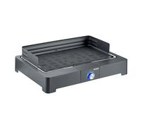 Barbacoa Eléctrica de Mesa SEVERIN 2000W Cortavientos y Rejilla Acero PG 8537 TABLE
