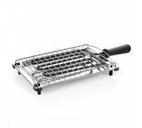 Barbacoa eléctrica Flama 422FL 2000 W inoxidable plegable superficie 290x220 mm