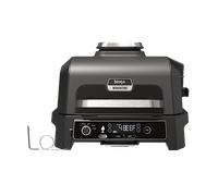 Barbacoa eléctrica XL Ninja Woodfire con Ahumador (Incluye Termómetro de cocción) OG850EU
