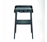 Barbacoa Eléctrica Severin 8594 con Soporte 2000W Parrilla Acero Inoxidable
