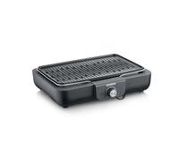 Severin PG 8556 barbacoa y parrilla al aire libre Mesa Eléctrico Negro, Acero inoxidable 2300 W