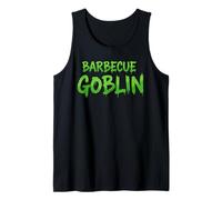 Barbacoa Goblin Funny Southern Food Salsa BBQ Carnes ahumadas Camiseta sin Mangas