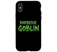 Barbacoa Goblin Funny Southern Food Salsa BBQ Carnes ahumadas Carcasa para iPhone X/XS