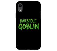 Barbacoa Goblin Funny Southern Food Salsa BBQ Carnes ahumadas Carcasa para iPhone XR