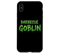 Barbacoa Goblin Funny Southern Food Salsa BBQ Carnes ahumadas Carcasa para iPhone XS MAX