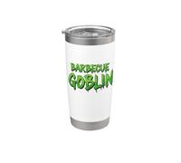 Barbacoa Goblin Funny Southern Food Salsa BBQ Carnes ahumadas Vaso térmico de acero inoxidable de doble pared