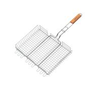 Barbacoa horno Maestro parrilla doble portátil 40x30cm MR1003
