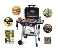 Barbacoa infantil Smoby con plancha, parrilla y 18 accesorios