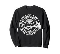 Barbacoa Parrilla Papá Fumar Carne Barbacoa Juego de Palabras Padre Divertido Sudadera