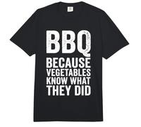 Barbacoa Porque Las Verduras Saben lo Que hicieron Funny Grill Comfort Colors Adult Heavyweight T-Shirt