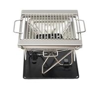 Barbacoa Portátil | Accesorios de Cocina para Exterior - Parrilla de Barbacoa Pequeña para Mesa | Para Picnics Tailgating Parque Fiesta Jardín Cocina Picnics Jardín Trasero